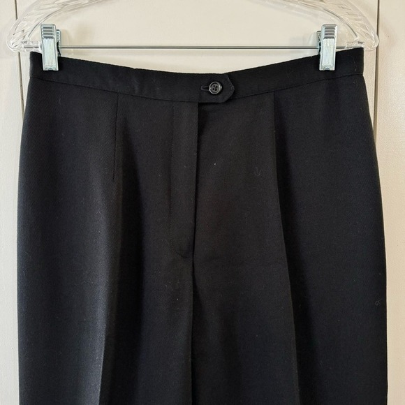 Vintage Lauren Ralph Lauren Straight Leg Wool Trousers Pants Size 12 - Picture 2 of 5